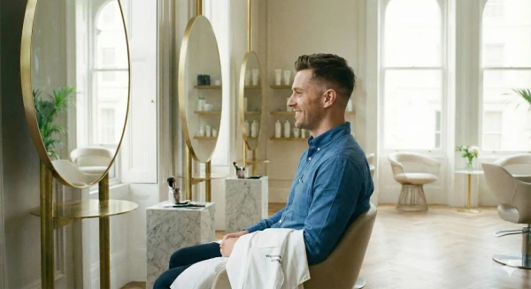 Profesionální střih - čistý look